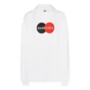 Sudadera con capucha y estampado del logotipo del uniforme «Blanca» 620973TIV809000