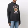 Sudadera con capucha y estampado del logotipo universitario «Black» 674685TLV891076