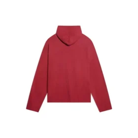 Sudadera con capucha y estampado del logotipo universitario «Est. 1917» «Rojo» 674685TLV896163