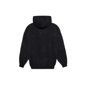 Sudadera con capucha y estampado multicolor del logotipo, color negro 578135TJVI62771 Sudadera con capucha y estampado multicolor del logotipo, color negro 578135TJVI62771