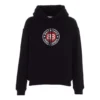 Sudadera con capucha y logo BB, manga larga, color negro 612959TJVD71000