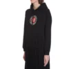 Sudadera con capucha y logo BB, manga larga, color negro 612959TJVD71000