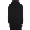 Sudadera con capucha y logo BB, manga larga, color negro 612959TJVD71000