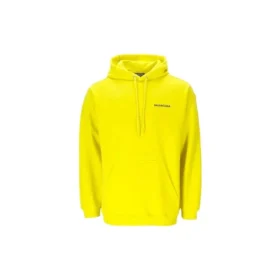 Sudadera con capucha y logo de corte mediano «Yellow» 600583TIV847440