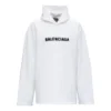 Sudadera con capucha y logo difuminado «Blurred Logo Distress» «Blanca» 661711TKVD69040