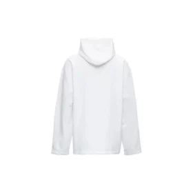 Sudadera con capucha y logo difuminado «Blurred Logo Distress» «Blanca» 661711TKVD69040