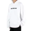 Sudadera con capucha y logo difuminado «Blurred Logo Distress» «Blanca» 661711TKVD69040