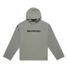 Sudadera con capucha y logo difuminado «Gris» 661711TKVD68174