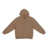 Sudadera con capucha y logo en la espalda, corte regular «Brown» 600583TMVF57761