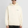 Sudadera con capucha y logo en la espalda, corte regular «Off White» 600583TMVF5-9069