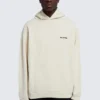 Sudadera con capucha y logo en la espalda, corte regular «Off White» 600583TMVF5-9069