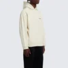 Sudadera con capucha y logo en la espalda, corte regular «Off White» 600583TMVF5-9069