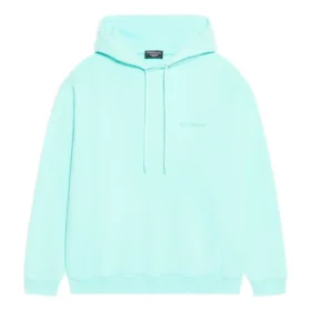 Sudadera con capucha y logotipo, corte mediano «Terquesa» 600583TLVB83062