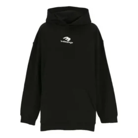 Sudadera con capucha y logotipo nuevo «Black White» 570811TNVH21070