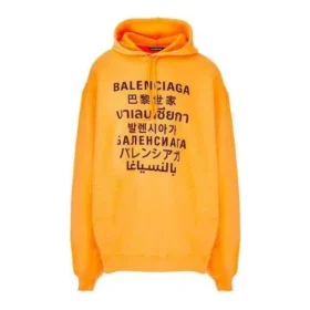 Sudadera con capucha y logotipo «Orange Black» 641679TJVI67513