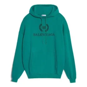 Sudadera con capucha y logotipo verde 556111TDV043068 Sudadera con capucha y logotipo verde 556111TDV043068