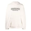 Sudadera con capucha y logotipo Worldwide «Blanco tiza, negro» 674986TLVA99054