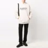 Sudadera con capucha y logotipo Worldwide «Blanco tiza, negro» 674986TLVA99054