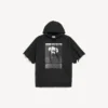 Sudadera con capucha y mangas recortadas para hombre «The Song of the Highest Tower» en negro Sudadera con capucha y mangas recortadas para hombre «The Song of the Highest Tower» en negro