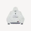 Sudadera con capucha y polo de fútbol 3b para hombre en gris/blanco Sudadera con capucha y polo de fútbol 3b para hombre en gris/blanco