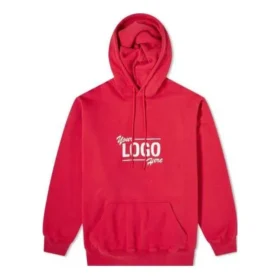 Sudadera con capucha y ventana para tu logotipo «Raspberry White» 651799-TKV83-6295