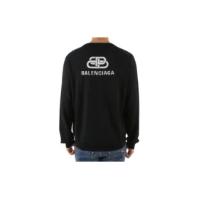 Sudadera con estampado trasero «Black White» de BB en tejido entrelazado 583117T14394170 Sudadera con estampado trasero «Black White» de BB en tejido entrelazado 583117T14394170