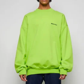 Sudadera con logotipo en contraste «Lime» 671125TKVB57072 Sudadera con logotipo en contraste «Lime» 671125TKVB57072