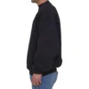 Sudadera de cuello redondo con etiqueta de cuidado «Negro» 724511TNVL61070