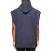 Sudadera sin mangas con capucha y logo universitario de Est. 1917, de corte oversize, «Navy» 697875TMV964140