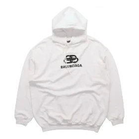 Sudadera unisex BB Printing, color blanco, 570811TEV199044
