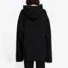 Sudadera unisex FW21 con letras impresas gratis, color negro 661711TKVD41070