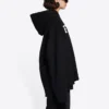 Sudadera unisex FW21 con letras impresas gratis, color negro 661711TKVD41070