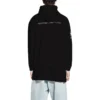 Sudaderas con capucha Balenciaga x WFP, corte mediano, «Negro» 600583TMVL11070