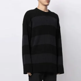Suéter a rayas BB «Negro» 657404T31984058