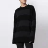 Suéter a rayas BB «Negro» 657404T31984058