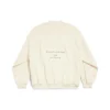 Suéter con el logotipo SS24 y partitura «Beige» 699212TMVO69069