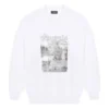 Suéter con estampado Venezia «Blanco» 652981TKV899094