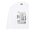 Suéter con estampado Venezia «Blanco» 652981TKV899094