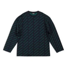 Suéter con logo integral «Azul verde oscuro» 736247T32334301