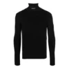 Suéter de cuello alto ajustado «Negro» 682003T51751000