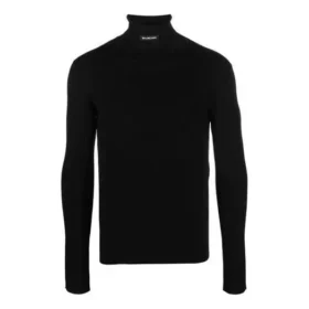 Suéter de cuello alto ajustado «Negro» 682003T51751000