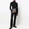 Suéter de cuello alto ajustado «Negro» 682003T51751000