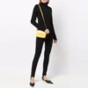 Suéter de cuello alto ajustado «Negro» 682003T51751000