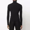 Suéter de cuello alto ajustado «Negro» 682003T51751000
