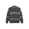 Suéter de cuello redondo con diseño Fair Isle «Gris» 675280T16121240