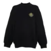 Suéter de cuello redondo con logotipo deportivo B Crest «Negro» 671125TLV60-1000