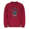 Suéter de cuello redondo con logotipo universitario «Est. 1917» «Rojo» 675267T32176164