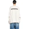 Suéter de cuello redondo oversize Strike 1917 «Blanco» 699242TMVH29800