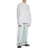 Suéter de cuello redondo oversize Strike 1917 «Gris claro» 699212TMVH21023