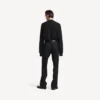 Suéter de cuello redondo para hombre en negro Suéter de cuello redondo para hombre en negro